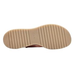Clarks Women's Kassanda Step Wedge Sandal, Peach