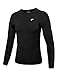 Boys' Compression Shirt Youth Fleece Thermal Baselayer Long Sleeve Cold Gear Undershirts for Boys