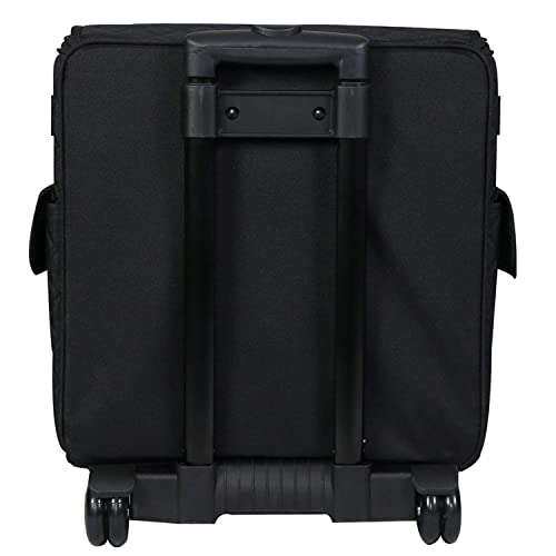 Everything Mary Serger Machine Rolling Storage Case, Black Carrying