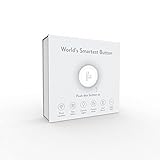 Flic -The Wireless Smart Button, White - The World's Smartest Button - Control Your Smart Home Devices, apps and Services with The Push of a Button
