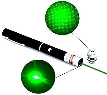 Shanti Enterprises Latest 5Mw 320Nm Astronomy Mid-Open Green Beam Light Laser Pointer Pen Class Black (320 Nm, Green)