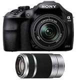 Sony Alpha A3000 Digital Camera with 18-55mm OSS Zoom Lens + 55-210mm OSS Zoom Lens