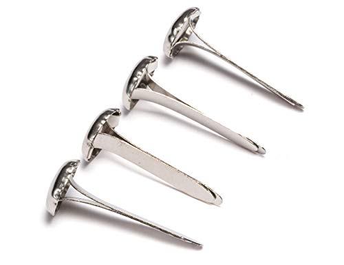 Y&YUAN Paper Fasteners Crafts Scrapbooking Round Metal Brads for DIY 3/4 Inch Medium 200pcs