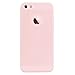 Alkax for iPhone 5S Case, Cute Slim Rubber Shockproof Shell Bumper Protection Silicone Design Thin Soft TPU Flexible Cover Skin Case for Apple iPhone 5 5S SE + Stylus (Pink)