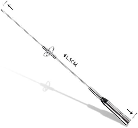 JUENTAI NL-770S Dual Band 144/430MHz Mobile Antenna Max. power 150W Connector SMA-M for VT-5188 VC-9900R TH-9800 TC-9900 MP800 KG-UV950P FT-857D FT-2900R FT-8800R FTM-400DR FT-450D FT-7900R FT-8900R AT-5888UV Etc.