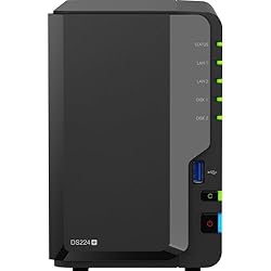 Synology DS224 2-Bay Diskstation NAS, Intel Celeron