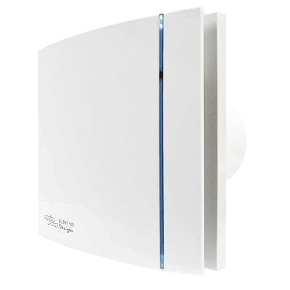 ENVIROVENT SILENT DESIGN STYLISH & SILENT EXTRACTOR FAN W/TIMER - FOR 4" 100MM D