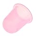 Vacuum Therapy Coupe Silicone Cupping Devices Anti-cellulite Slimming Massage Cups for Full Body and Face - L, Pink