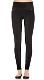 Spanx Ready-to-Wow! Cord Leggings, Black