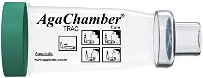 Agachamber Trac - Spacer Chamber for MDI Medication - For Tracheostomized Patients