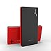 Elivebuy iMiX-2nd Gen 10000mAh 2-Port w/Smart IC Portable Charger External Battery Pack Power Bank for iPhone 6 / 6 Plus, iPad Air 2 / mini 3, Galaxy S6 / S6 Edge,Moto X and More (Black+Red)
