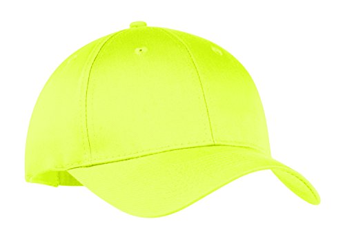 Port & Company 174 - Six-Panel Twill Cap. CP80 Neon Yellow