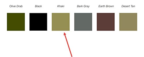 Majic Paints 8-0852-1 Camouflage Paint, 1-Gallon, Khaki - Thumbnail 2
