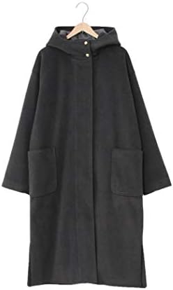 (コーエン) COEN Jersey Mossaフードスリットロングコート 76606060064