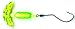 Mack's Lure Smile Blade Spindrift Walleye, Chartruese Green Tiger