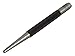 Starrett 117C Center Punch With Round Shank, 4" Length, 1/8" Tapered Point Diameter primary