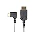 CMR UltraFlex 31 Inch 4K Mini Right Angle HDMI Male to Standard HDMI Male Cable. Ultra Flexible Slim 90 Degree Thin HDMI Cable. HDMI 2.0 primary