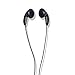 Maeline Bulk Earphones with 3.5 mm Headphone Plug - 100 Pack Wholesale Bundle - Black