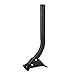 1byone HDTV Antenna [2019 Upgraded Version] Digital Amplified Indoor TV Antenna, Amplifier Signal Booster Support 4K 1080P UHF VHF Freeview Life Local Channels All Type Television(Black)