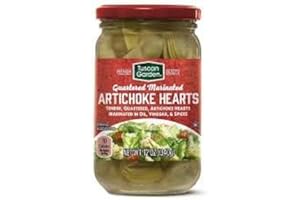 FCV Tuscan Garden Premium Quality Tender, Quartered, Artichoke Hearts Marinated in Oil, Vinegar, Spices - 1 Jar (12 oz.)