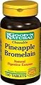 Good 'N Natural - Chewable Pineapple Bromelain Natural Digestive Enzyme - 100 Tablets