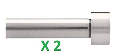 Amazon Com Loft312 2 Sets Loft By Umbra Dauntless Curtain Rod