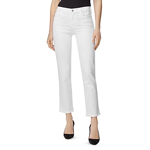 J Brand Womens Adele Denim Color Skinny Jeans White 25 in Oman
