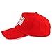 Adjustable Baseball Cap Cotton Hat Sunhat Dad Hat Baseball Cap Hat Red for Men Women