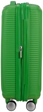 Soundbox - Valise Cabine 55 x 40 x 20/23 cm - Trolley Rigide pour EasyJet & la Plupart des Compagnies Aériennes, Extensible, 35.5/41L, (Grass Green)