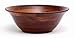 Lipper International Cherry Finished Flared Serving Bowls for Salads or Fruit, Large, 14