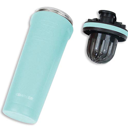 Ice Shaker Stainless Steel Insulated Water Bottle Protein Mixing Cup (As seen on Shark Tank) | Gronk