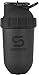 ShakeSphere Tumbler: Protein Shaker Bottle, 24oz ● Capsule Shape Mixing ● Easy Clean Up ● No Blending Ball or Whisk Needed ● BPA Free ● Mix & Drink Shakes, Smoothies, More (Matte Black) primary