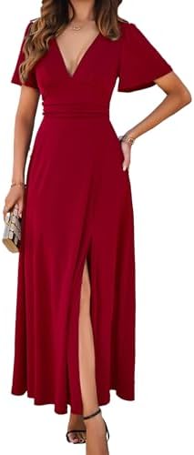 fame and partners wrapped pleated dress Fame and Partners + Pleated Maxi Dress