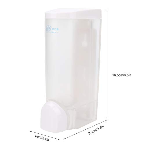 Q-HL Zeep Dispenser Enkele Hoofd Handmatige Hand Vloeibare Zeep Lotion Dispenser Opknoping Zeepfles Voor Badkamer… - Afbeelding 6