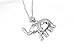 Angel caller Lucky Gift 925 Sterling Silver Polished Cute Elephant Necklace Rolo Chain 18''