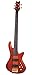 Schecter Stiletto Studio-5 Fretless Electric Bass (5 String, Honey Satin)