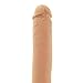 Doc Johnson Xtend It Kit - Realistic and Customizable Penis Extension Kit - Add 1-to-3 inches - Brown