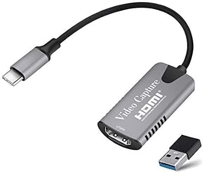 Zhongkaifa 4K HDMI to Type-C Video Capture Card 1080P USB-C Game Live Broadcast