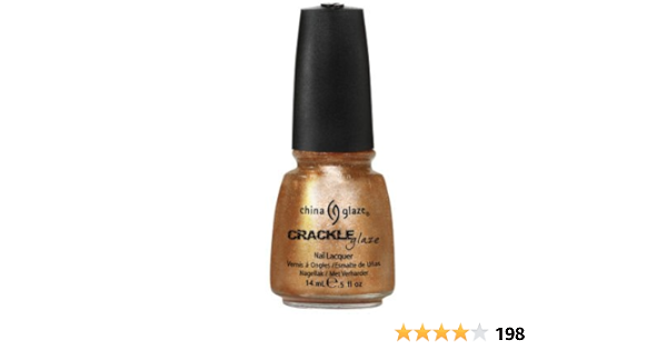 Amazon Com China Glaze Crackle Metals Nail Polish Cracked Medallion 0 5 Oz Beauty