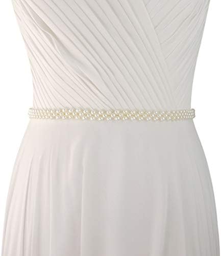 Azaleas Women's Pearls Bridal Bridesmaid Dresses Sash Belts