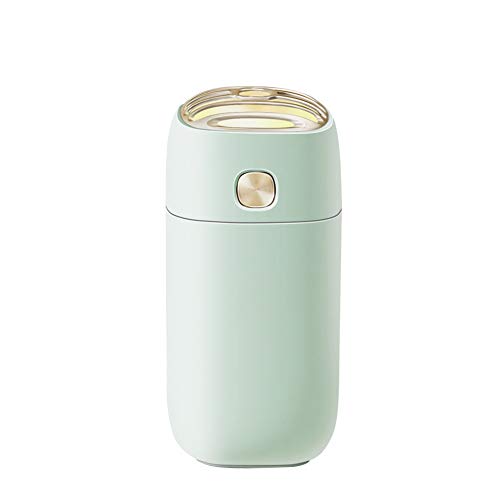 RICHEE-NL Mini Portable Desktop Air Humidifier USB Mist Humidifier, Carbox-Green