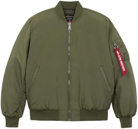 Alpha Industries MA-1 Mod Flight Jacket – Water-Resistant Nylon