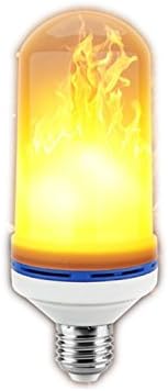 Green Basics Led Flame Effect Light Bulb, Is a Great Way To Set a Relaxing Mood! Indoor &amp; Outdoor Fire Simulating Decorative Flame Light that Creates a More Inviting Atmosphere! Durable Flamelight