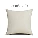RUOAR Spring Set of 4 Christmas Pillow Covers Festival Home Decoration Cushion Covers 18 x 18 inch Xmas Decorations Christmas Clearance