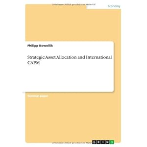 Strategic Asset Allocation and International CAPM