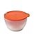 Joseph Joseph M-Cuisine Cool Touch Microwave Bowl Set of 2, Orange