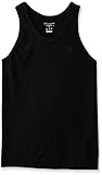 Champion Men's Classic Jersey Ringer Tank Top, Black, 2XL