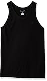 Champion Men's Classic Jersey Ringer Tank Top, Black, M