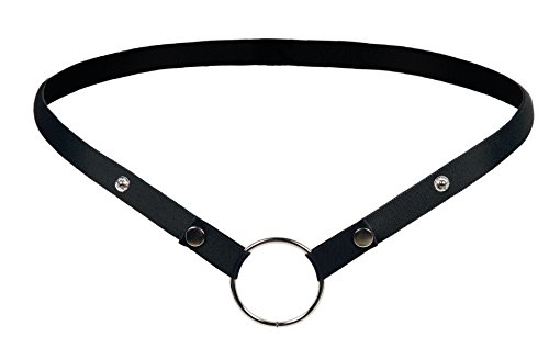 iYunyiMens Strap Metal O-Rings Backless G-String T Back Thong Underwear