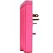 Surge Protector, Electronics Charging Station, 6 Outlet 2 USB Port Wall Adapter with Safety Indicator Lights -Pink- by Office + Style